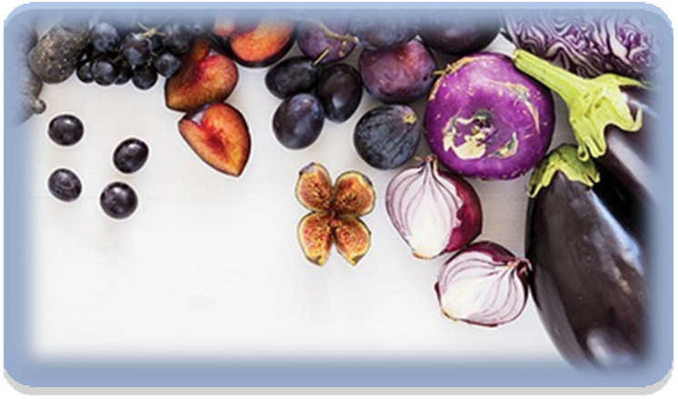 면역력 높이는 음식들 퍼플 검은색 푸드