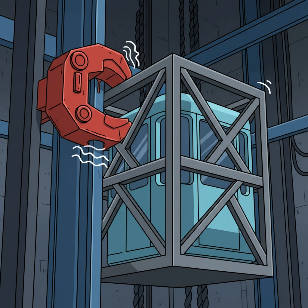 승강기 카 프레임의 하중 분산 설계와..