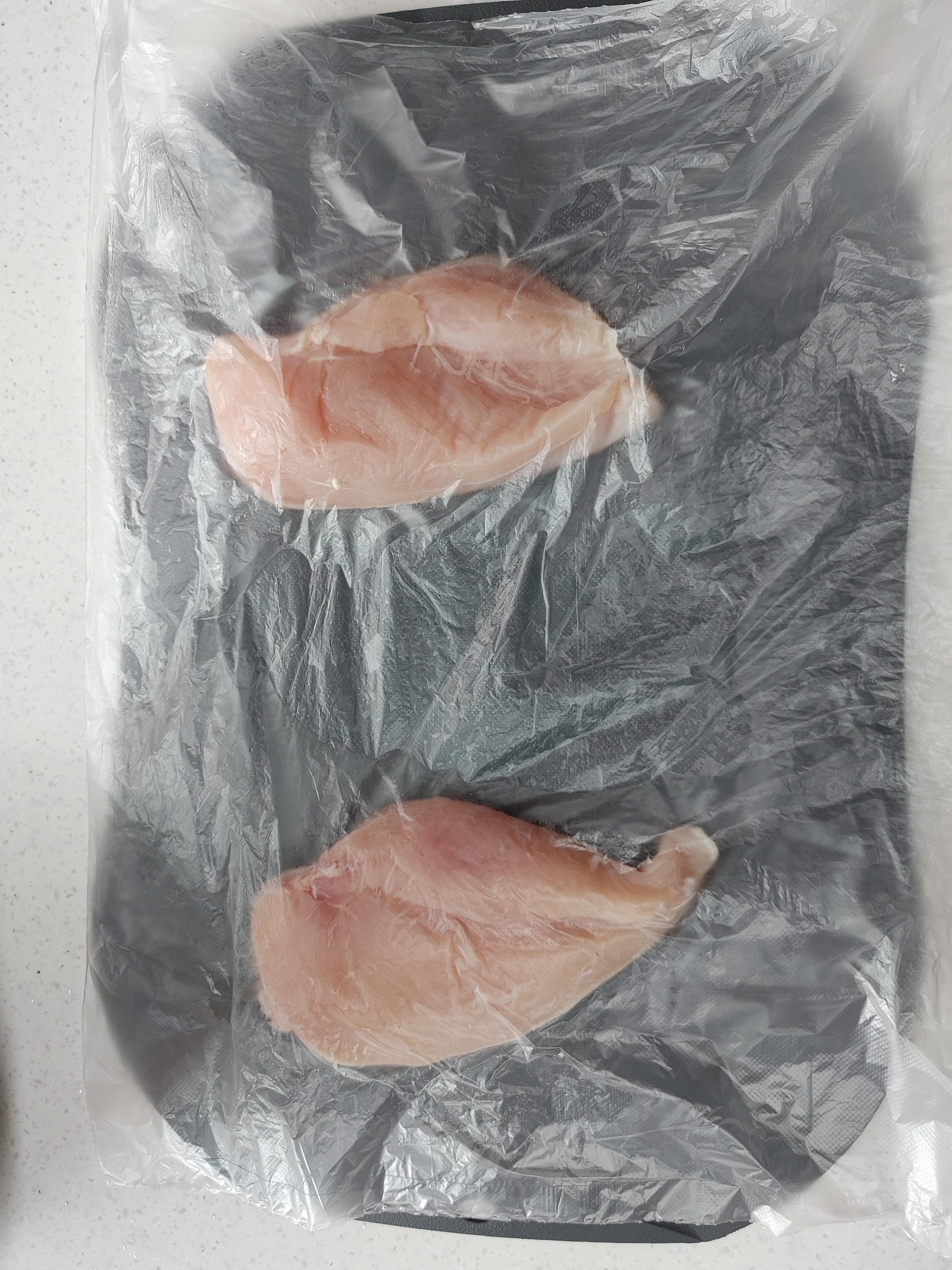 닭가슴살-두드리기