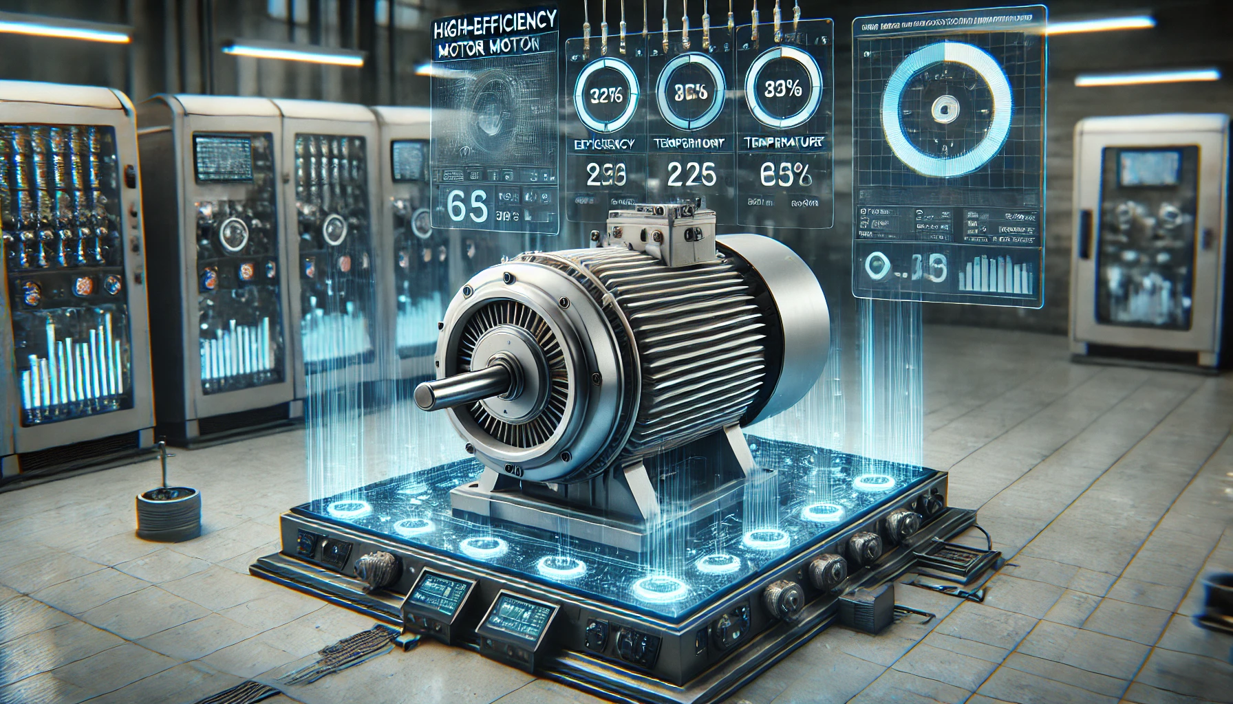 초고효율 모터 시스템의 실시간 상태 모니터링 및 제어 기술