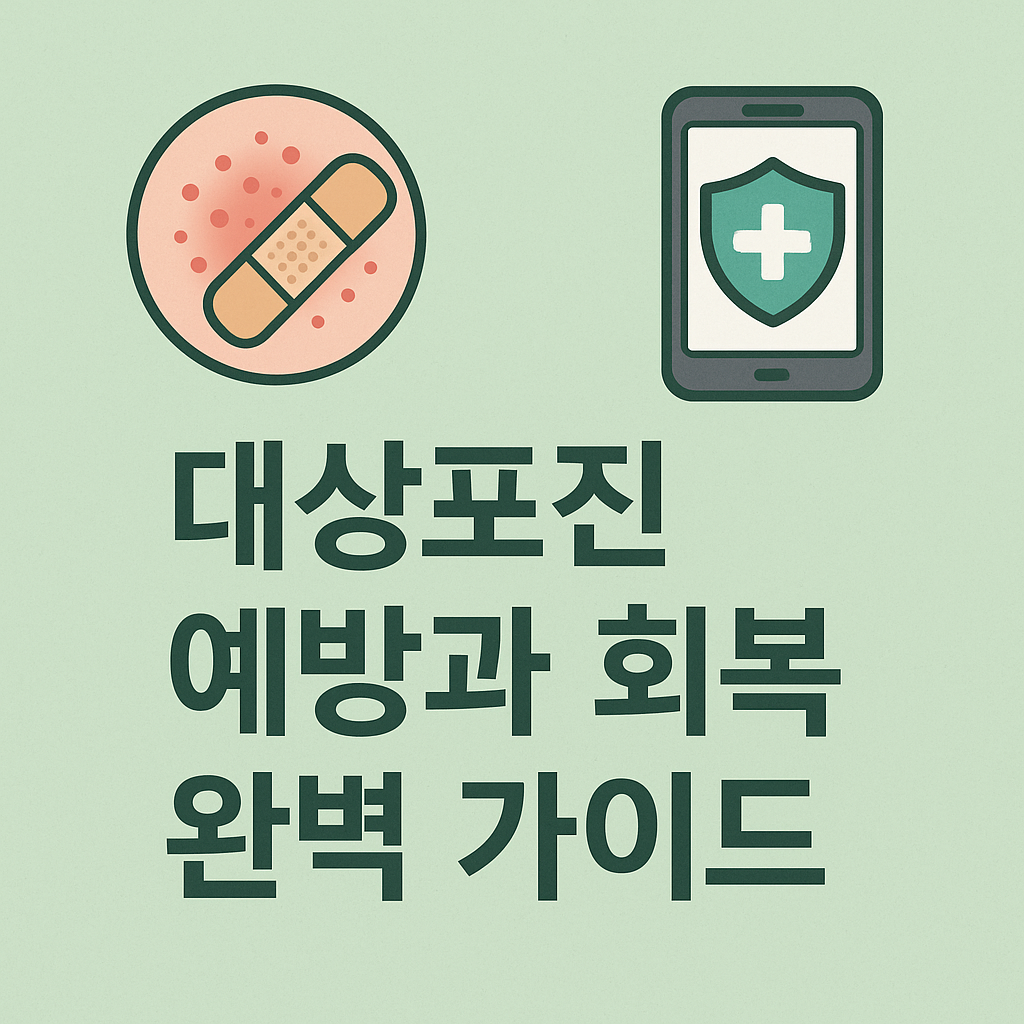 통증과 물집을 동반하는 대상포진의 원인과 대처법을 쉽게 이해할 수 있습니다