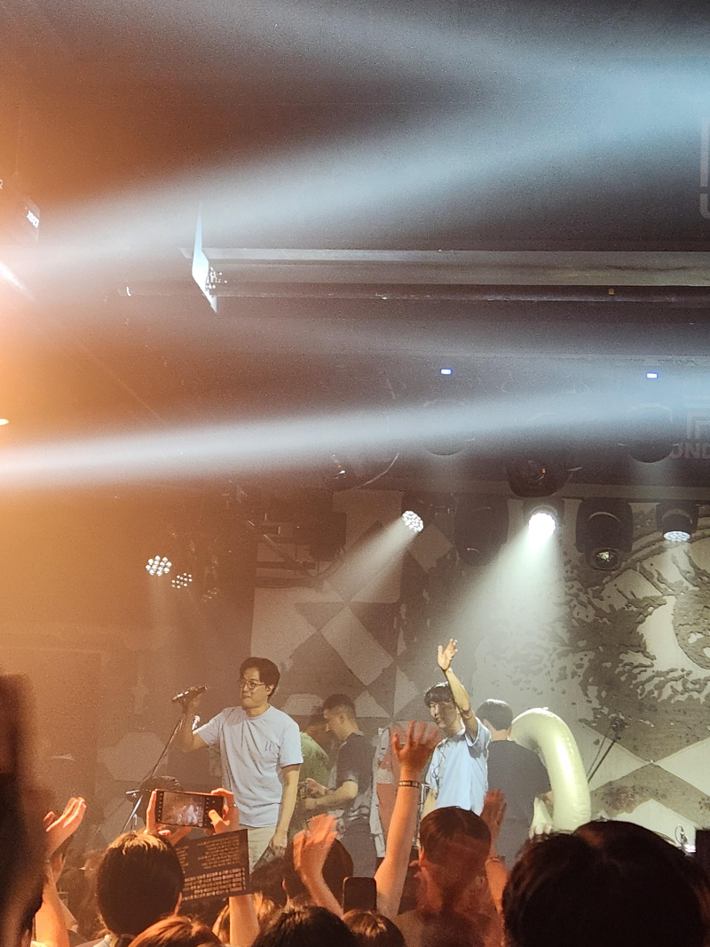 언더카드스테이지 스탠딩 시야