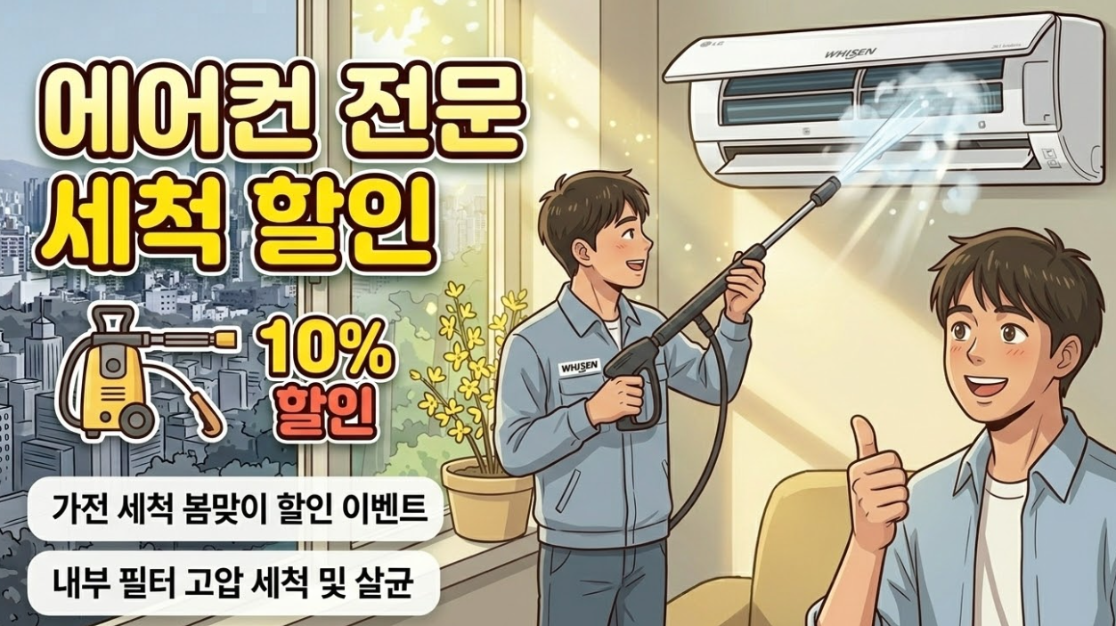 LG전자 에어컨 무료 사전점검 예약 신청 방법