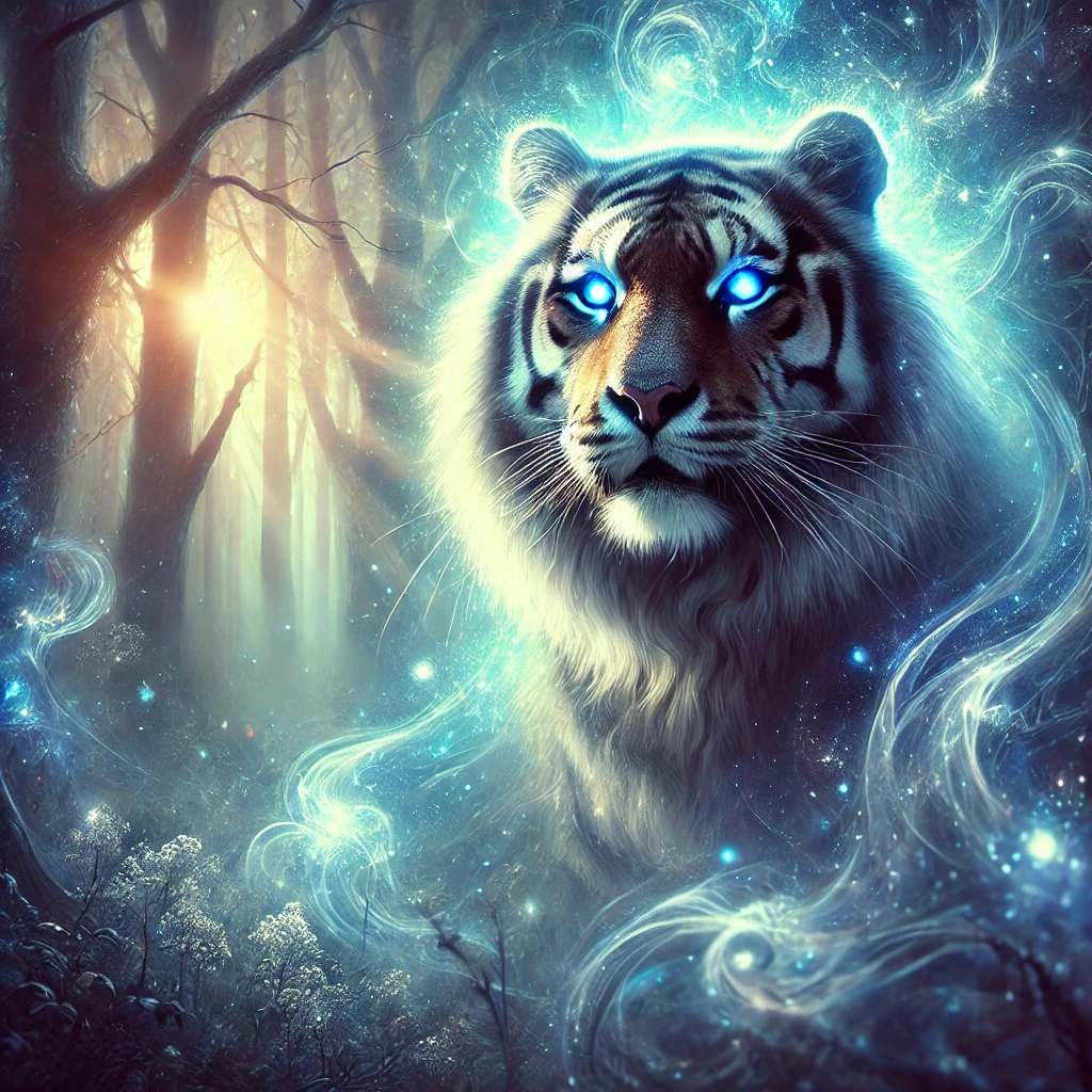 꿈속에 나오는 호랑이 사진