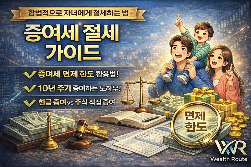 썸네일. 증여세 절세 가이드