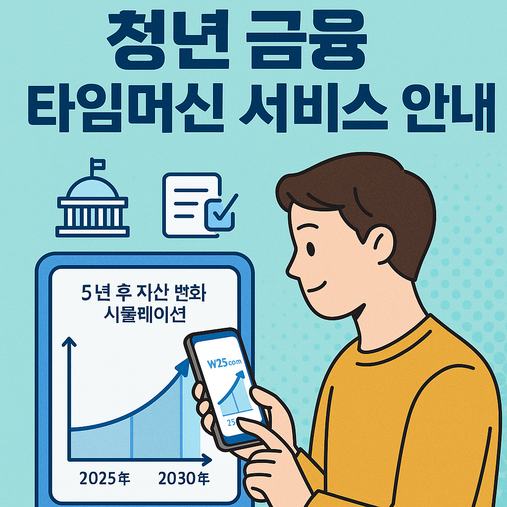 2025년 청년금융 타임머신 서비스