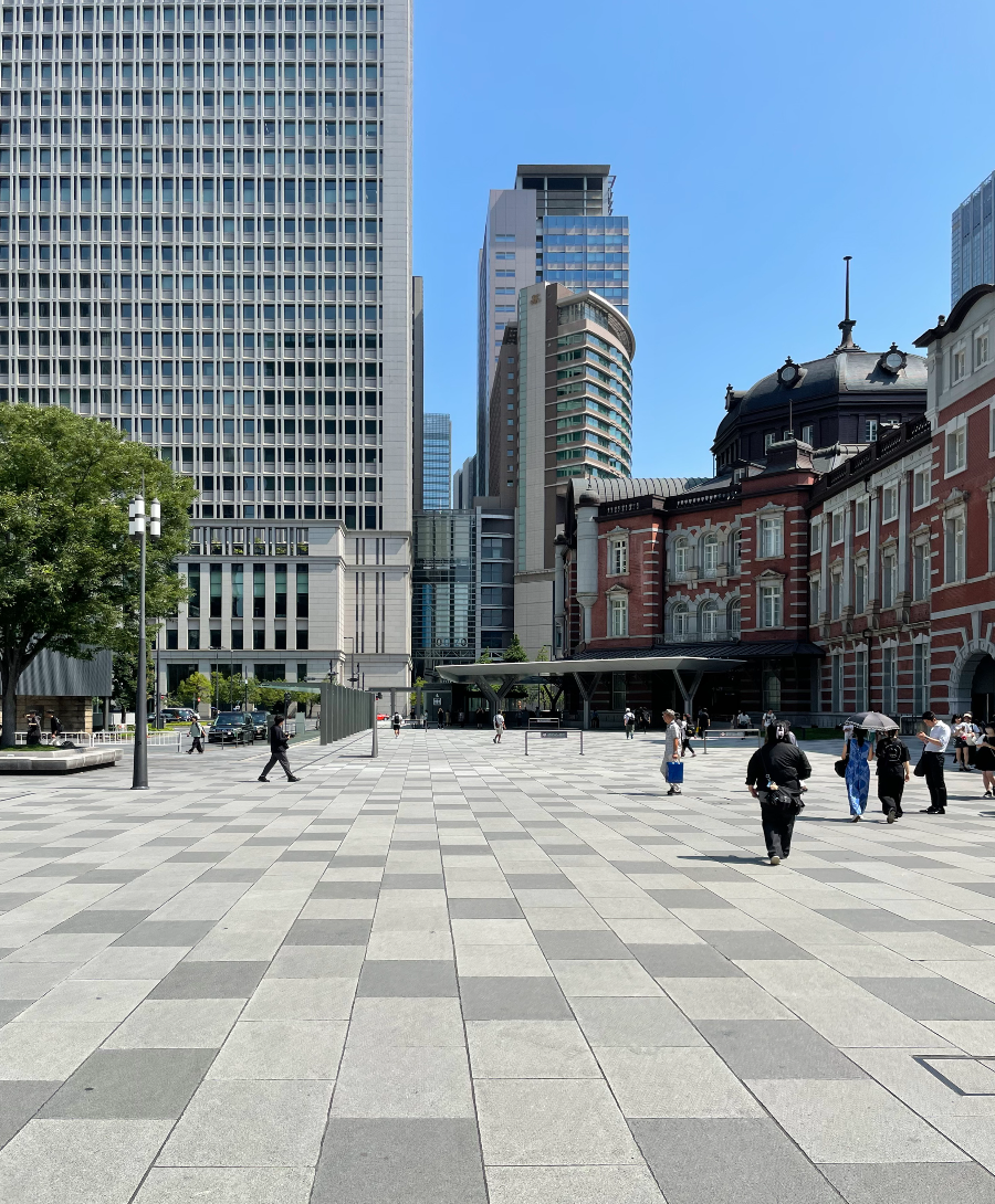 도쿄역 및 도쿄역 마루노우치 광장 여행