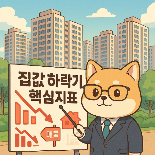 집값하락기 핵심 지표