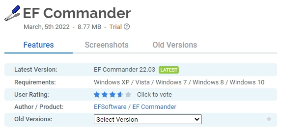 EF-Commander