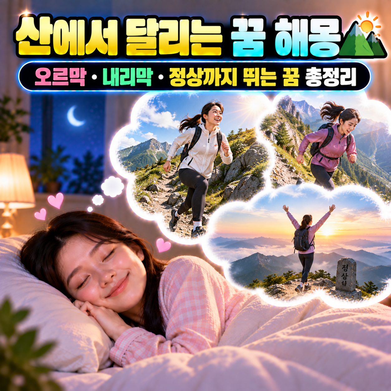 산에서 달리는 꿈