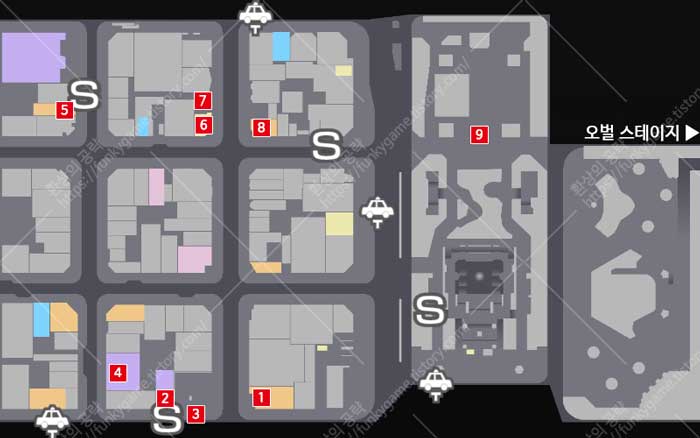 하루카의 부탁 킨에이쵸 지도 이미지