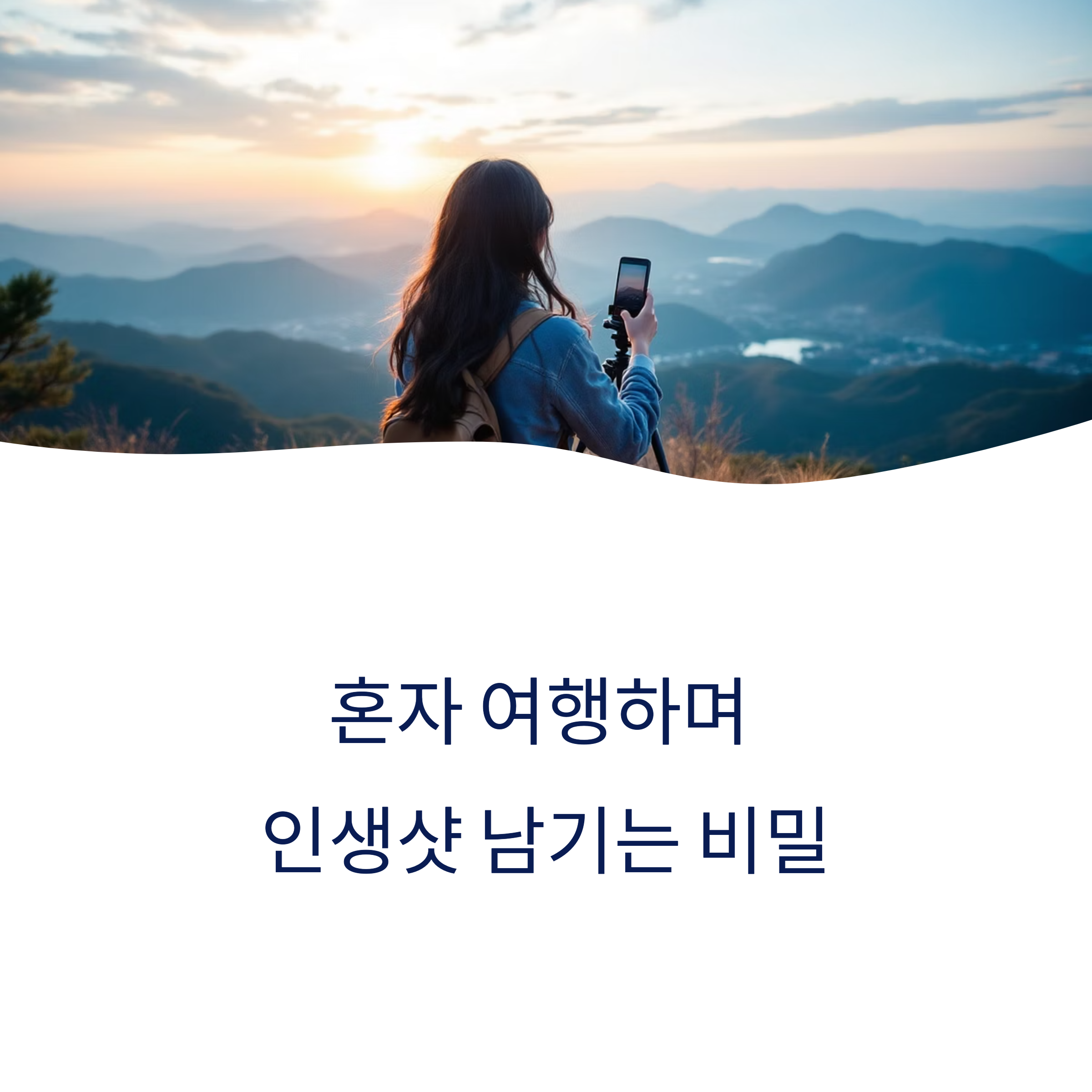 혼자 셀카 찍기 좋은 장소 추천