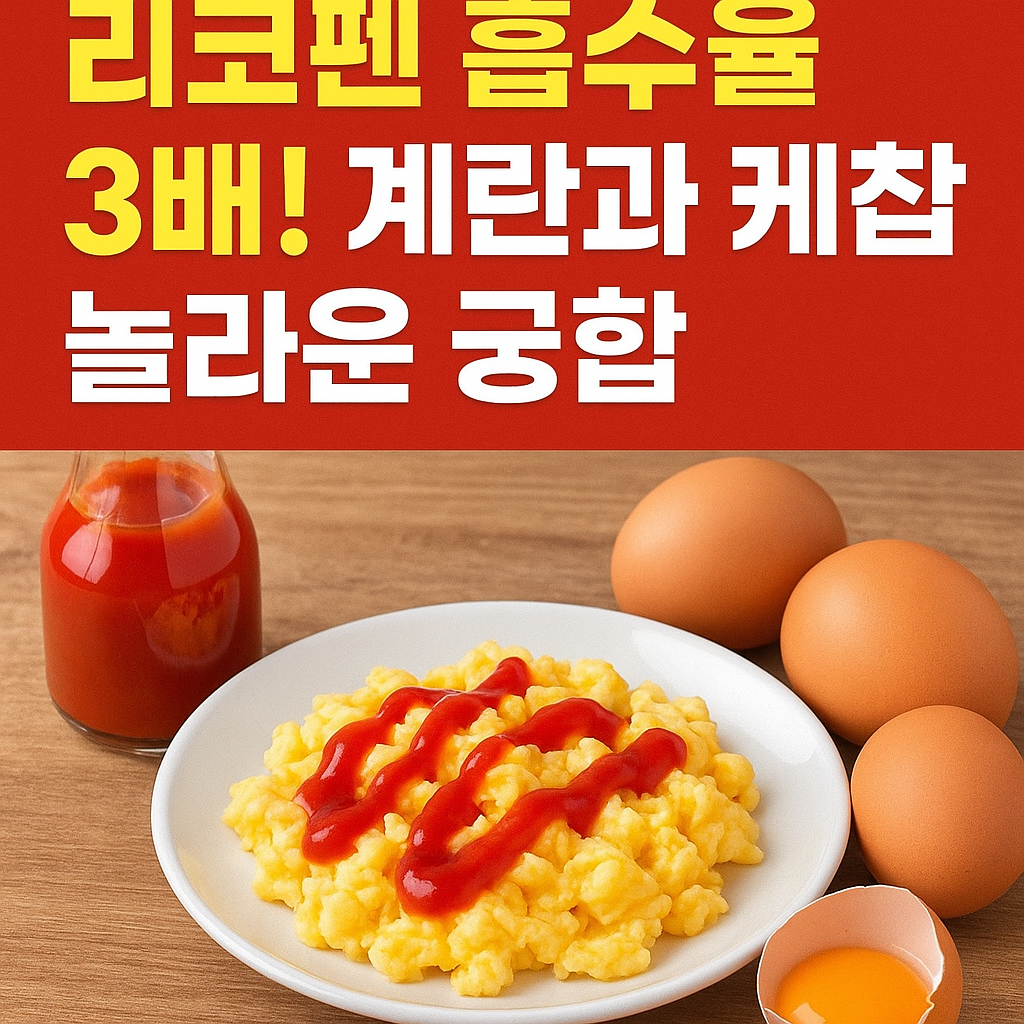 계란과 케찹