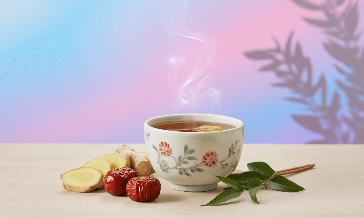 대상포진에-좋은-한방차-감기차