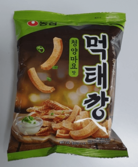 농심 먹태깡 사진입니다.