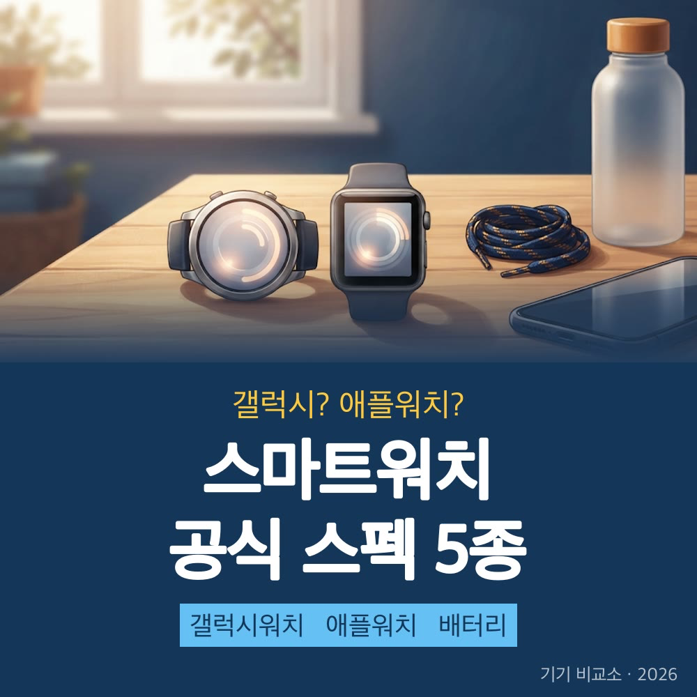 2026 스마트워치 비교