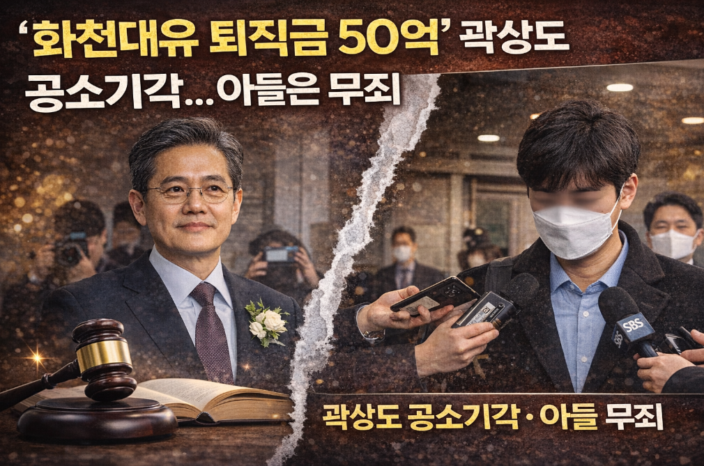 곽상도 아들 화천대유 50억 퇴직금 사건, 공소기각 이유는?