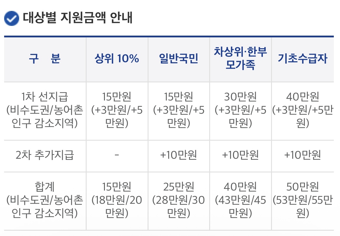 민생회복소비쿠폰