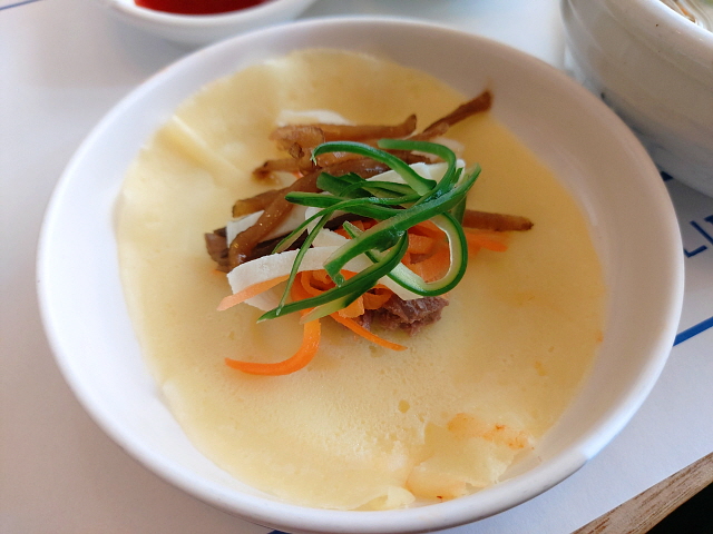 밀전병 쌈