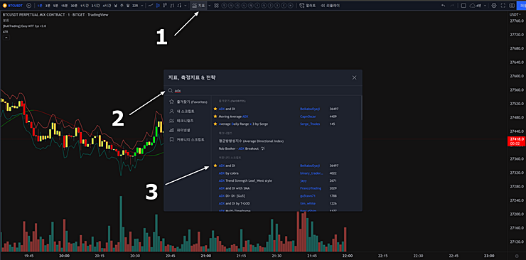 세번째 보조지표 추가