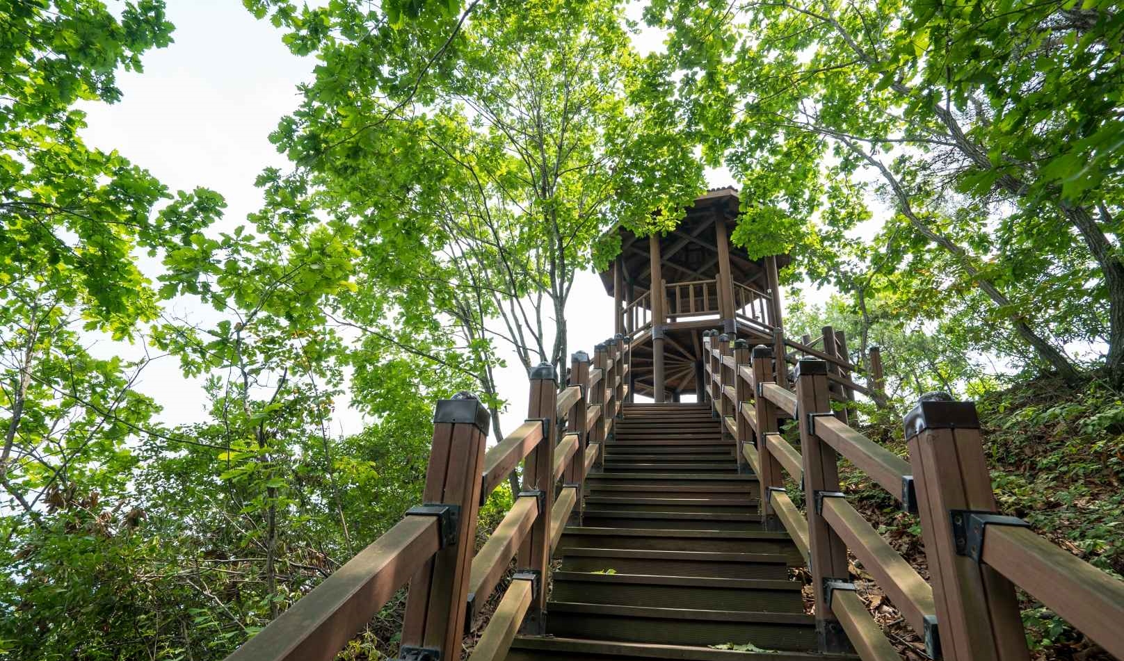 양구 한반도섬 전망대