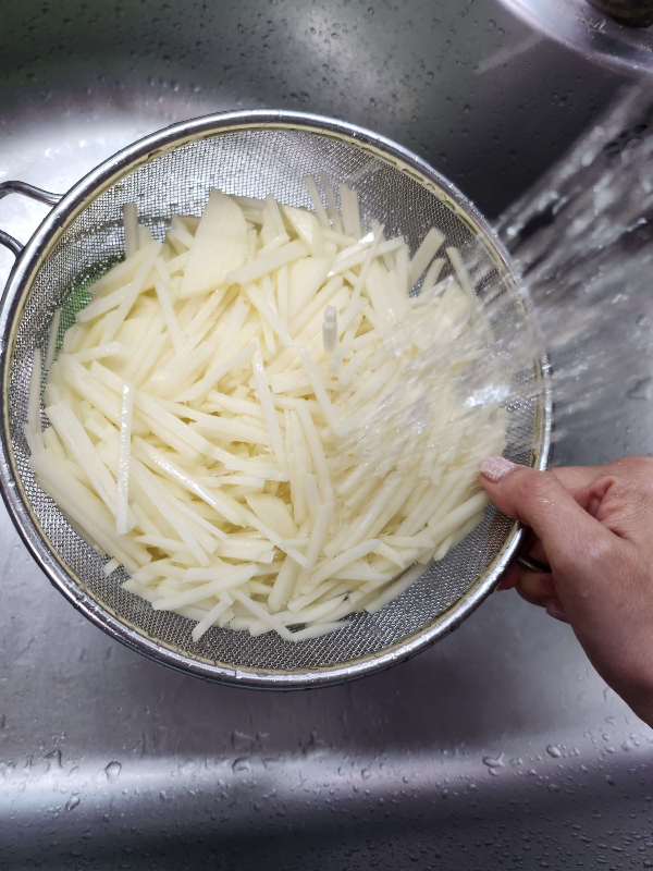 감자채볶음레시피