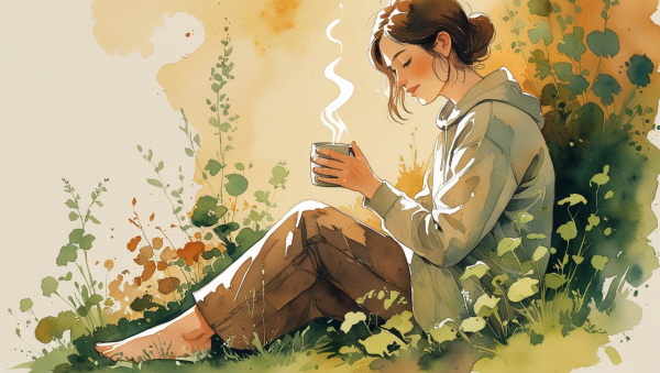 스스로를 돌보는 연습이 필요한 때에 관한 그림