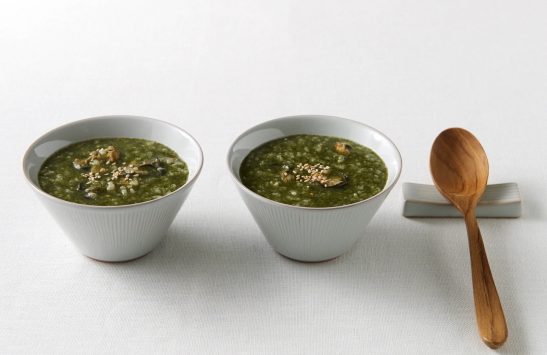 매생이를-넣은-죽