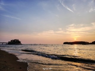 충남 보령 무창포해안 일몰길