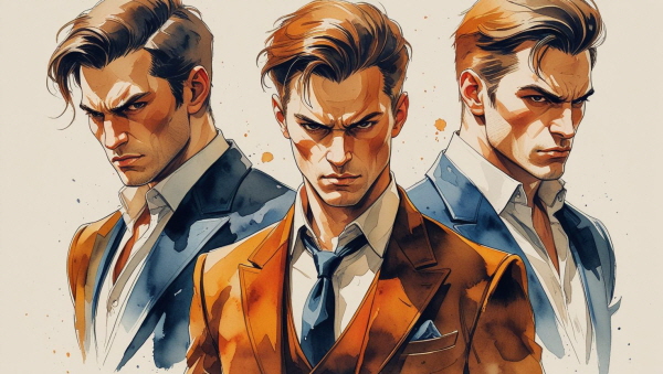 ENTJ는 강하고 주도적인 기질이지만, 그 안에도 억눌린 분노와 억울함이 존재합니다에 관한 그림