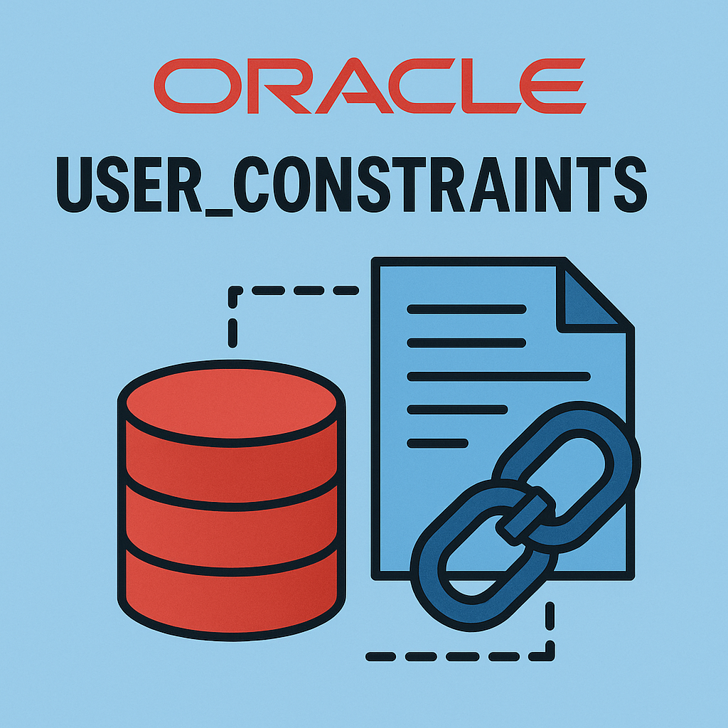 USER_CONSTRAINTS 완벽 분석과 데이터 무결성 전략