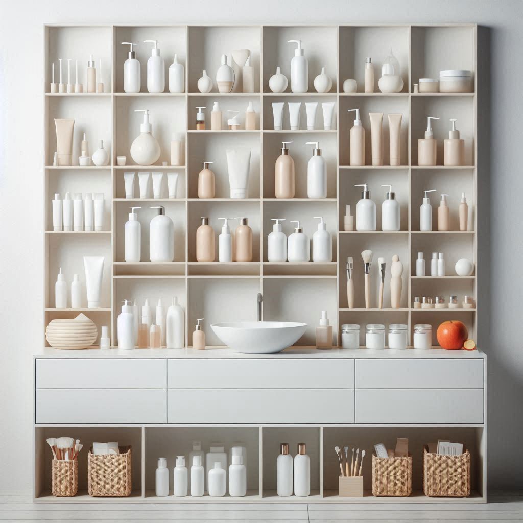 피부,체형관리 샵 배경