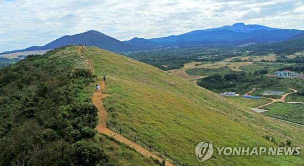 2. 제주 오름에서 만나는 단풍의 색다른 매력