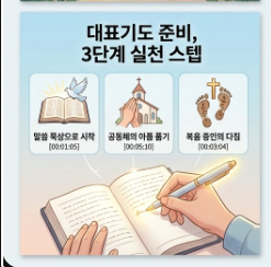 부활주일 대표기도문 준비 실천스텝