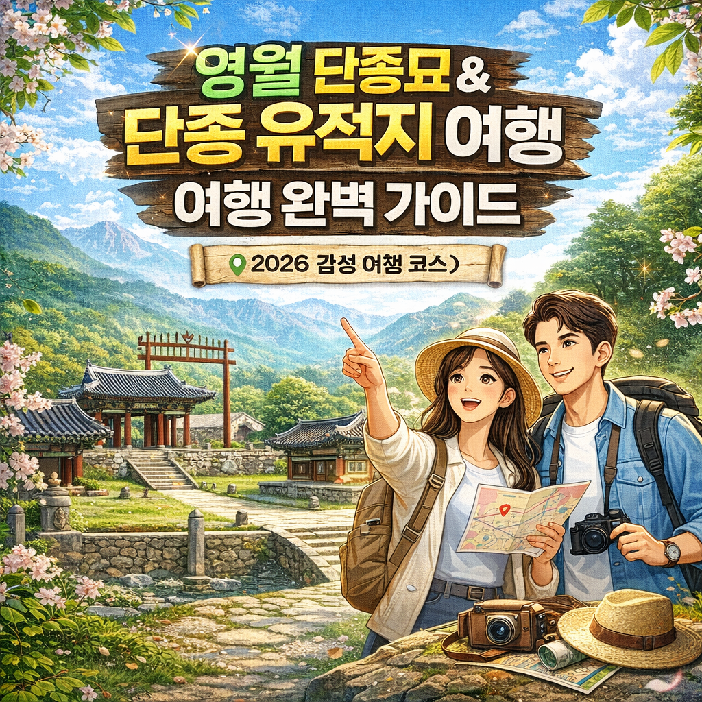 영월 1박 2일 여행 코스 확인하러 가기