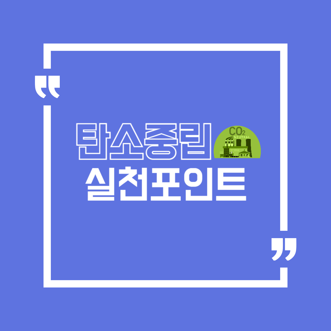 탄소중립실천포인트
