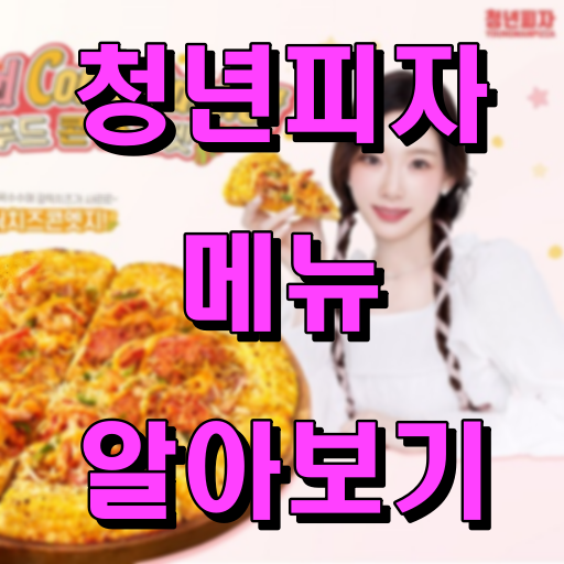 청년피자 메뉴