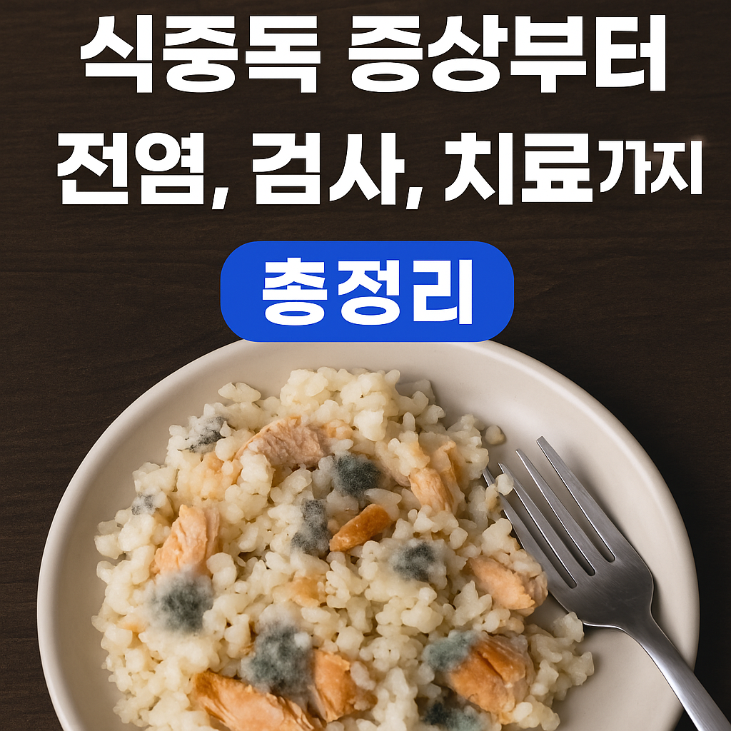 식중독 증상부터 전염, 검사, 치료까지 총정리 썸네일