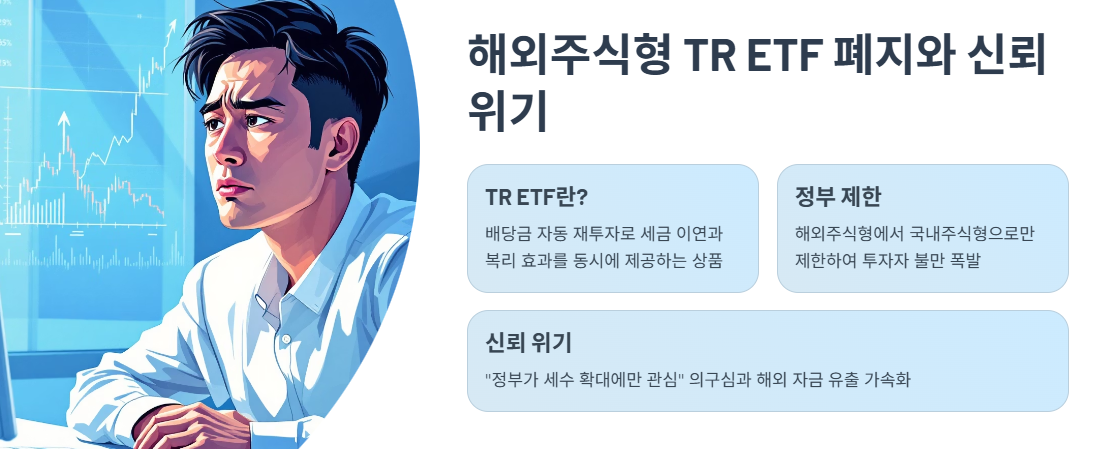 해외주식형 TR ETF 폐지와 신뢰 위기