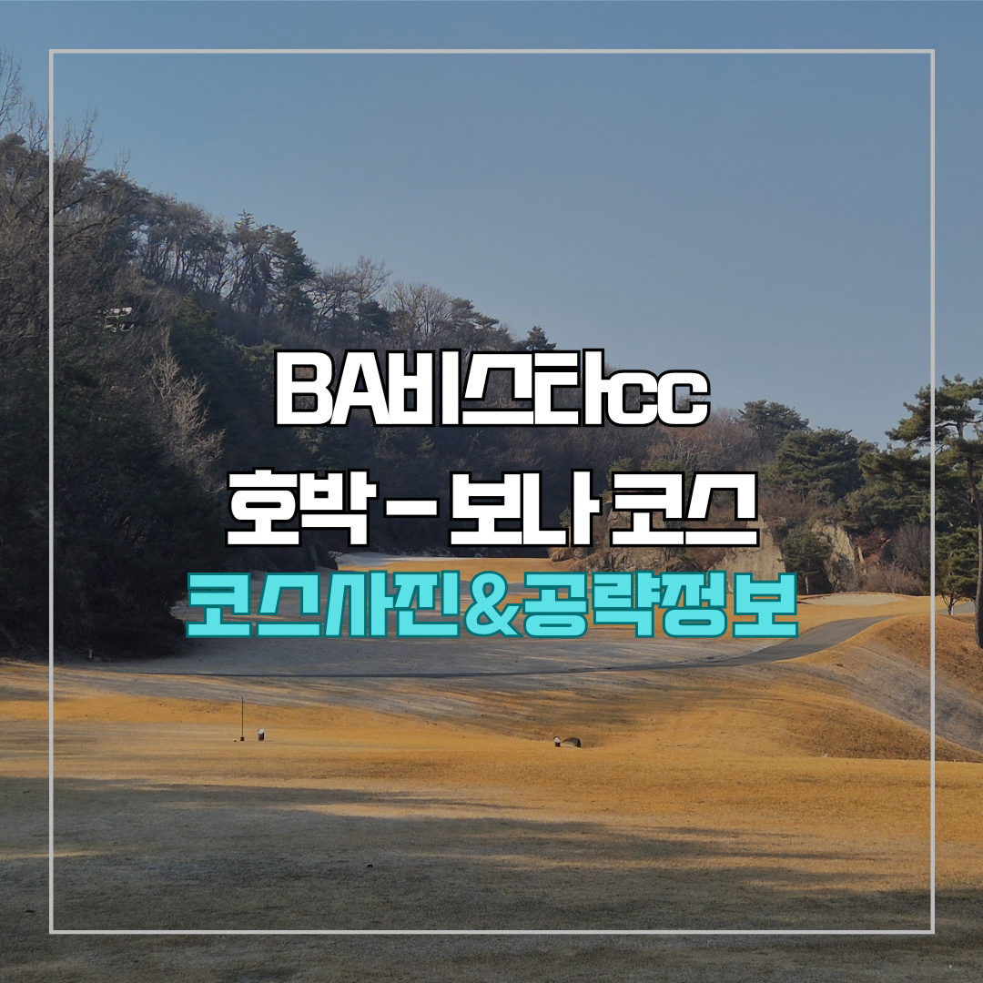 비에이비스타cc 호박-보나(퍼블릭) 코스 사진 및 공략 정보