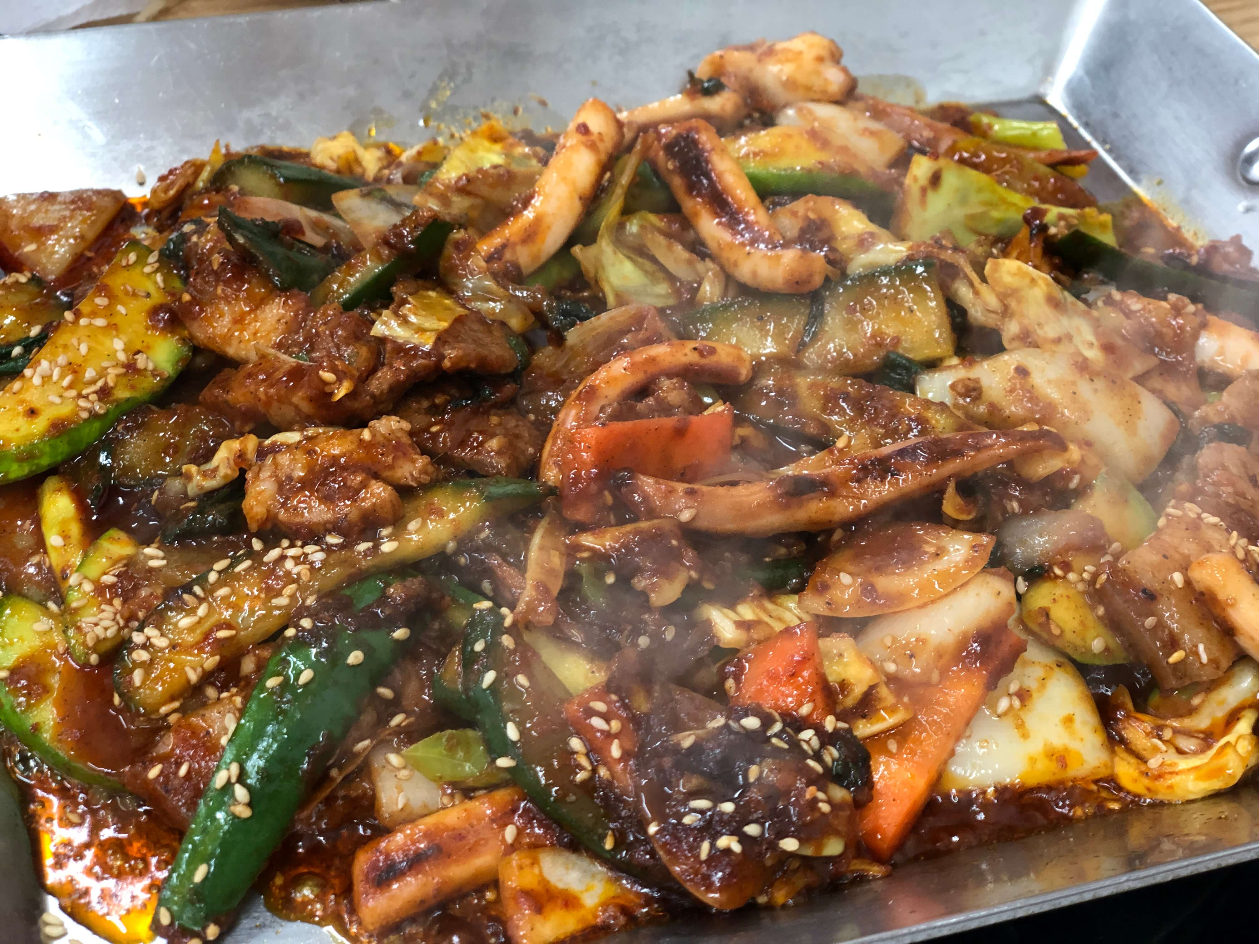 민수랜드-엄마네 제육오징어볶음 디테일샷