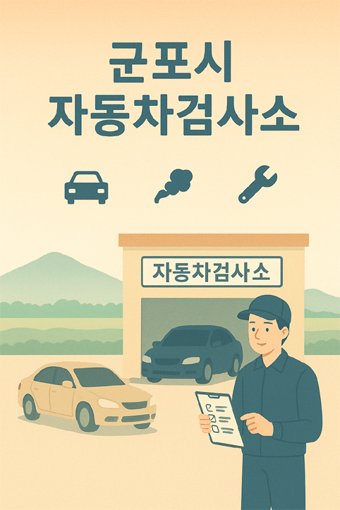 군포시 자동차검사소 이미지