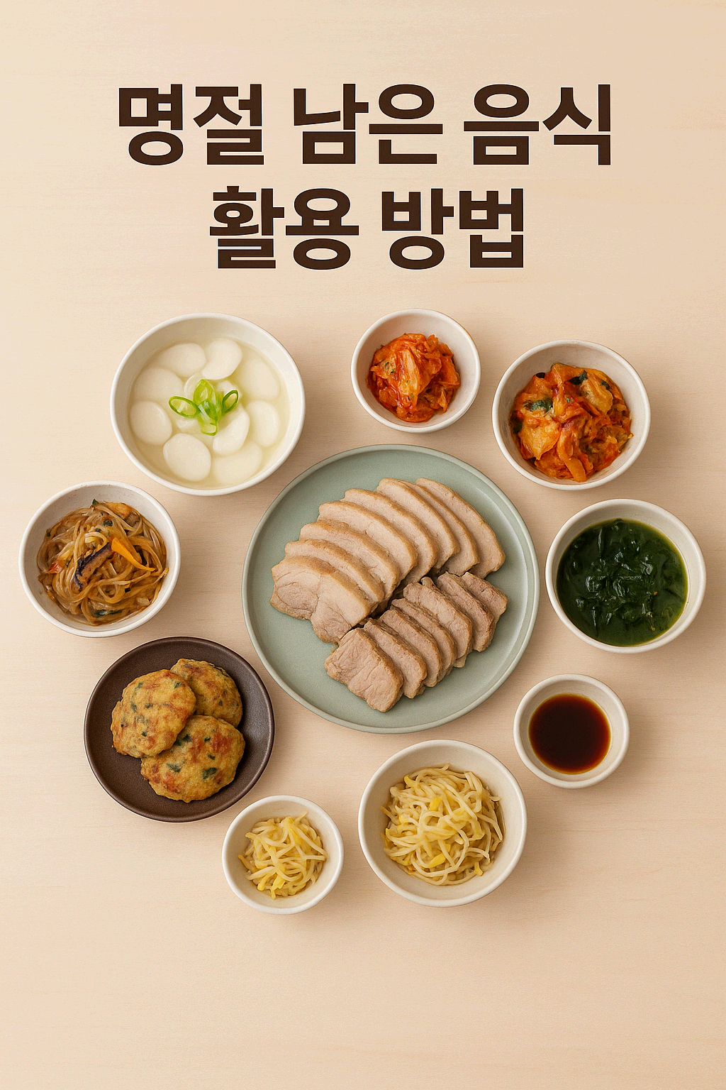 명절 남은 음식 활용 방법!!!