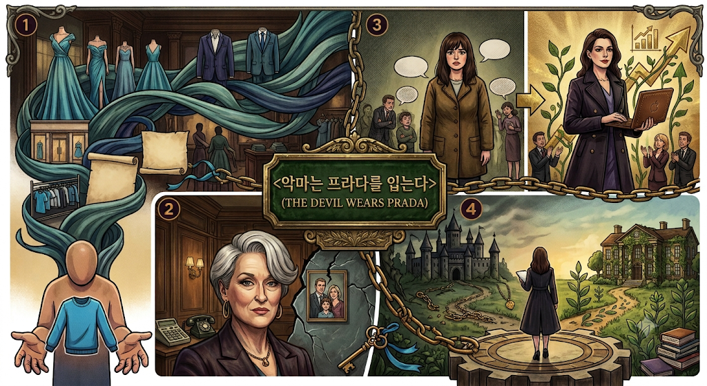 영화 악마는 프라다를 입는다 심층 리뷰(패션 산업의 낙수효과와 완벽주의 리더십의 딜레마)