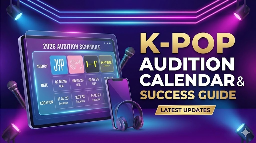 2026 K-Pop Audition Calendar