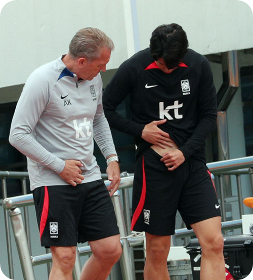 손흥민-스포츠-탈장