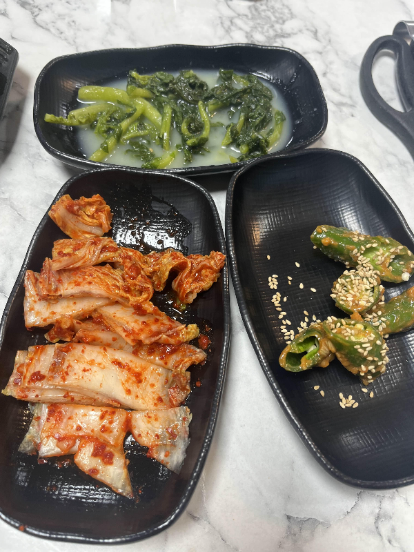 보리밥 밑반찬