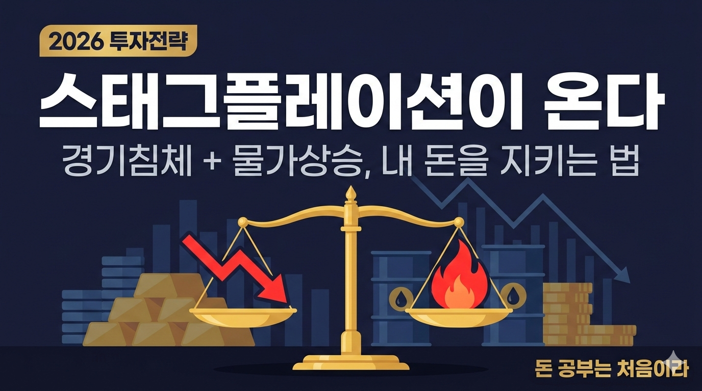 2026년 스태그플레이션 투자 전략 – 경기침체와 물가상승 동시 대응 포트폴리오