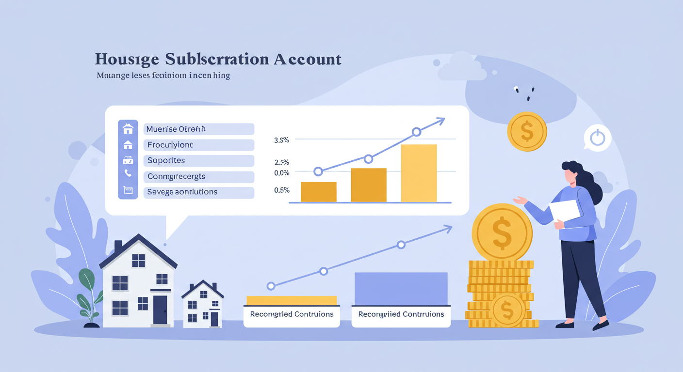 청약통장의 기본 구조와 납입 방식 이해하기
