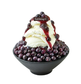 순수요거블루베리설빙
